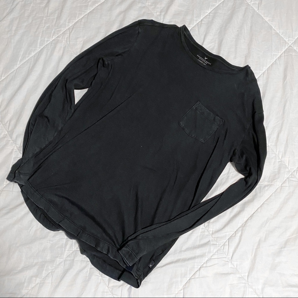 AMERICAN EAGLE: Seriously Soft Longsleeve T-shirt